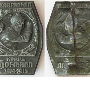 PIN200. KARPATHEN, KORPS HOFMANN 1914-1915, grey metal