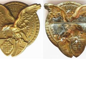 PIN201. TURNFEST 1.WEINER GAU 1928, pressed brass
