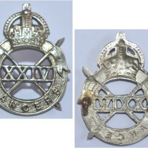 UKB1237. 24th. LANCERS, KC cap badge
