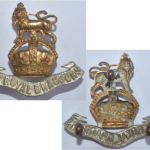 UKB1239. THE 1ST ROYAL DRAGOONS KC cap badge