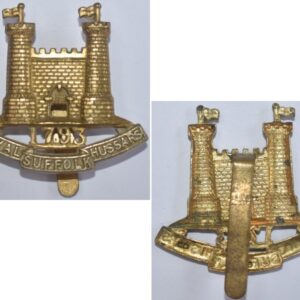 UKB1243. ROYAL SUFFOLK HUSSARS, cap Badge