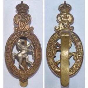 UKB1247. ARMY REMOUNT SERVICE. GVR Cap badge