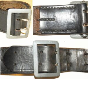 WH1285. WEHRMACHT OFFICERS OPEN FRAME BELT & BUCKLE